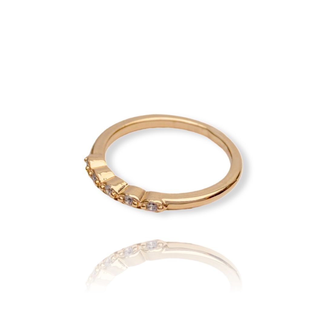 Anel 5 Zircs (Djula)